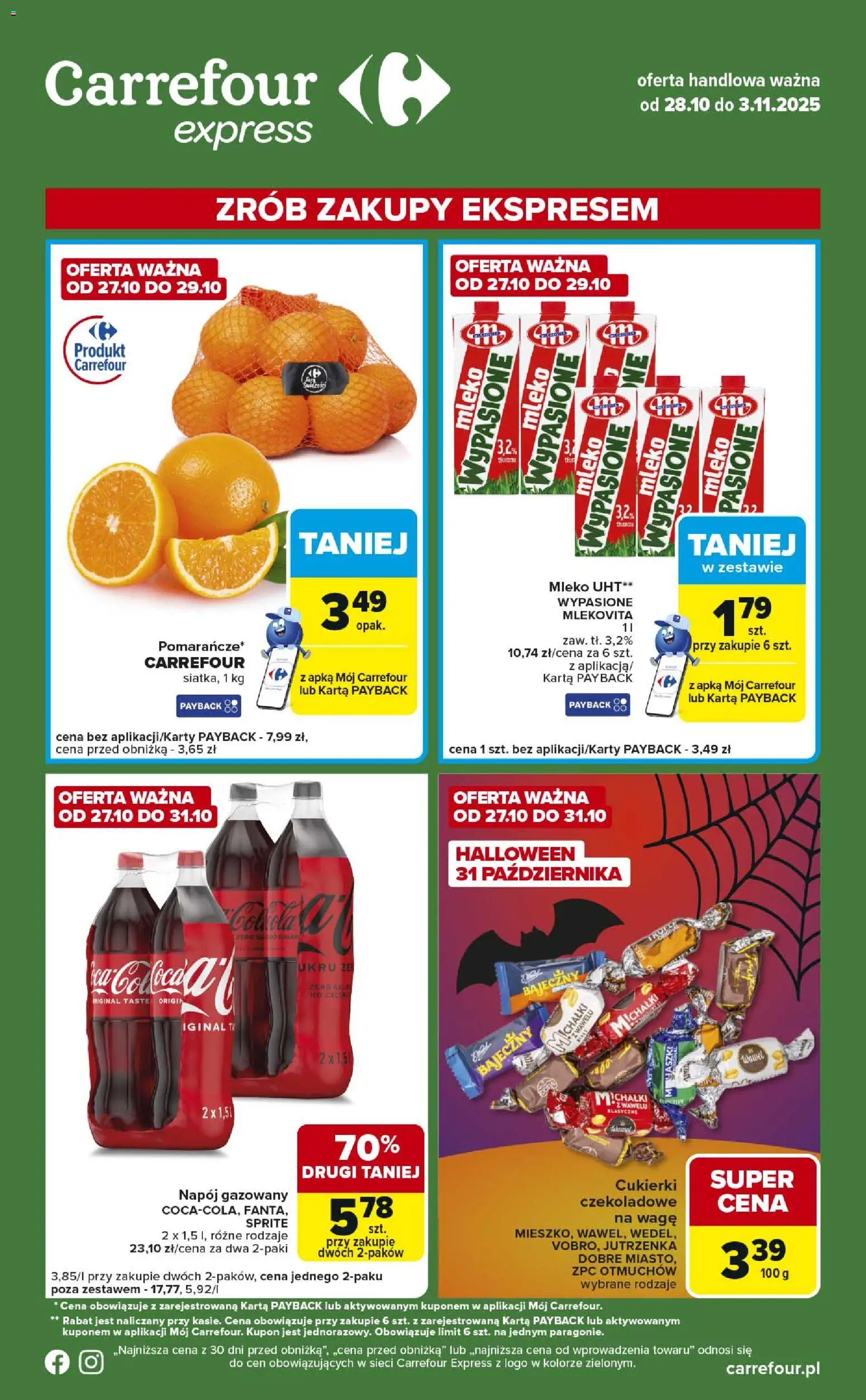 Carrefour Gazetka - Express II od 28.10.2025 | Strona: 1