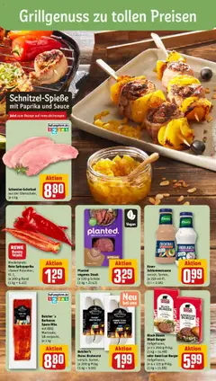 Rewe Prospekt 	 - gültig ab dem 04.08.2025 | Seite: 4 | Produkte: Bratwurst, Burger, Knorr, Knoblauch
