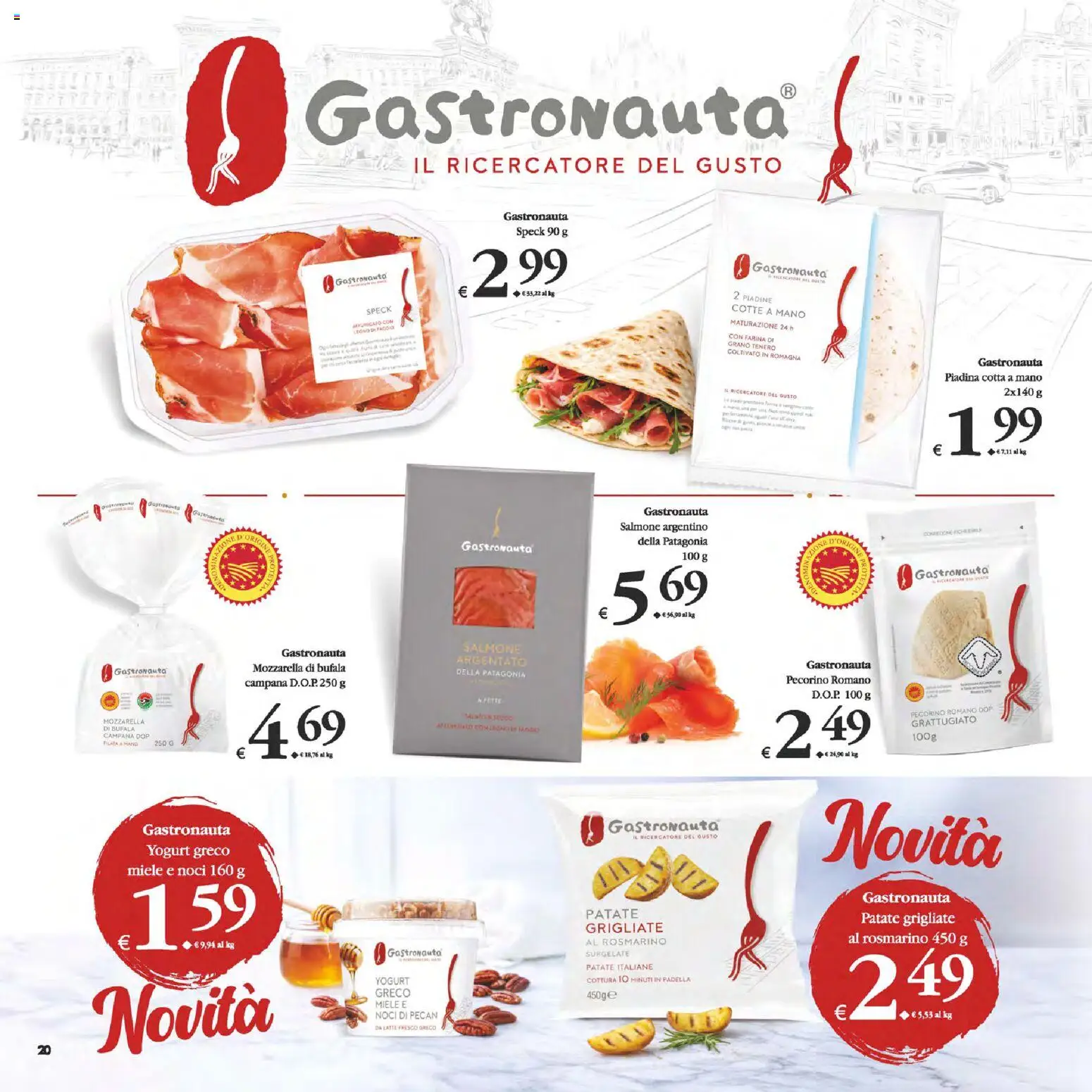 Volantino Decò del 24.02.2026 | Pagina: 20 | Prodotti: Rosmarino, Mozzarella, Latte, Piadina