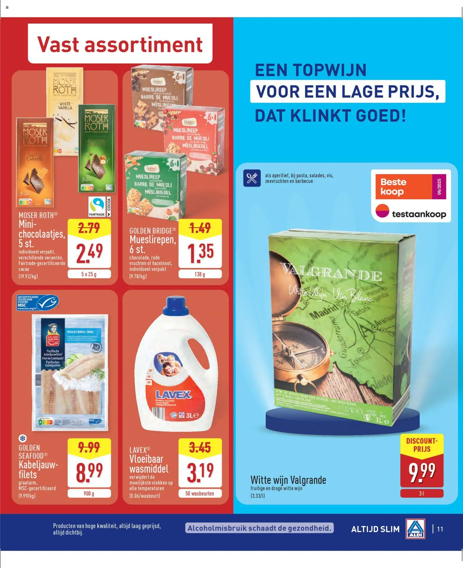 {H1} | Pagina: 11 | Producten: Wijn, Pulykaszárny, Muesli, Sla