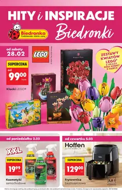 Pogląd oferty "Biedronka gazetka Hity i inspiracje" - ważna od 28.02.2026