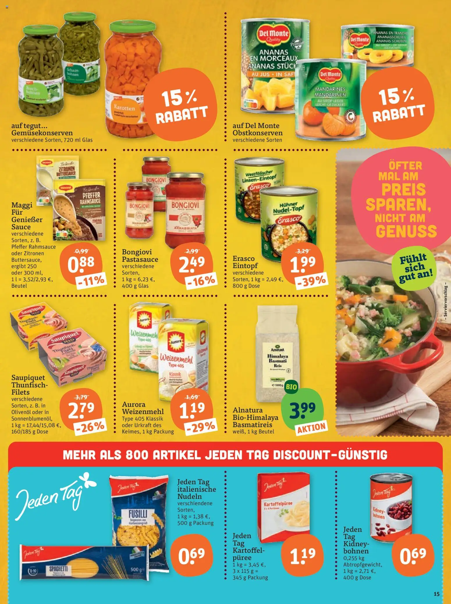 Tegut Prospekt 	 – gültig ab 16.03.2026 | Seite: 17 | Produkte: Maggi, Mandarinen, Ananas, Pfeffer