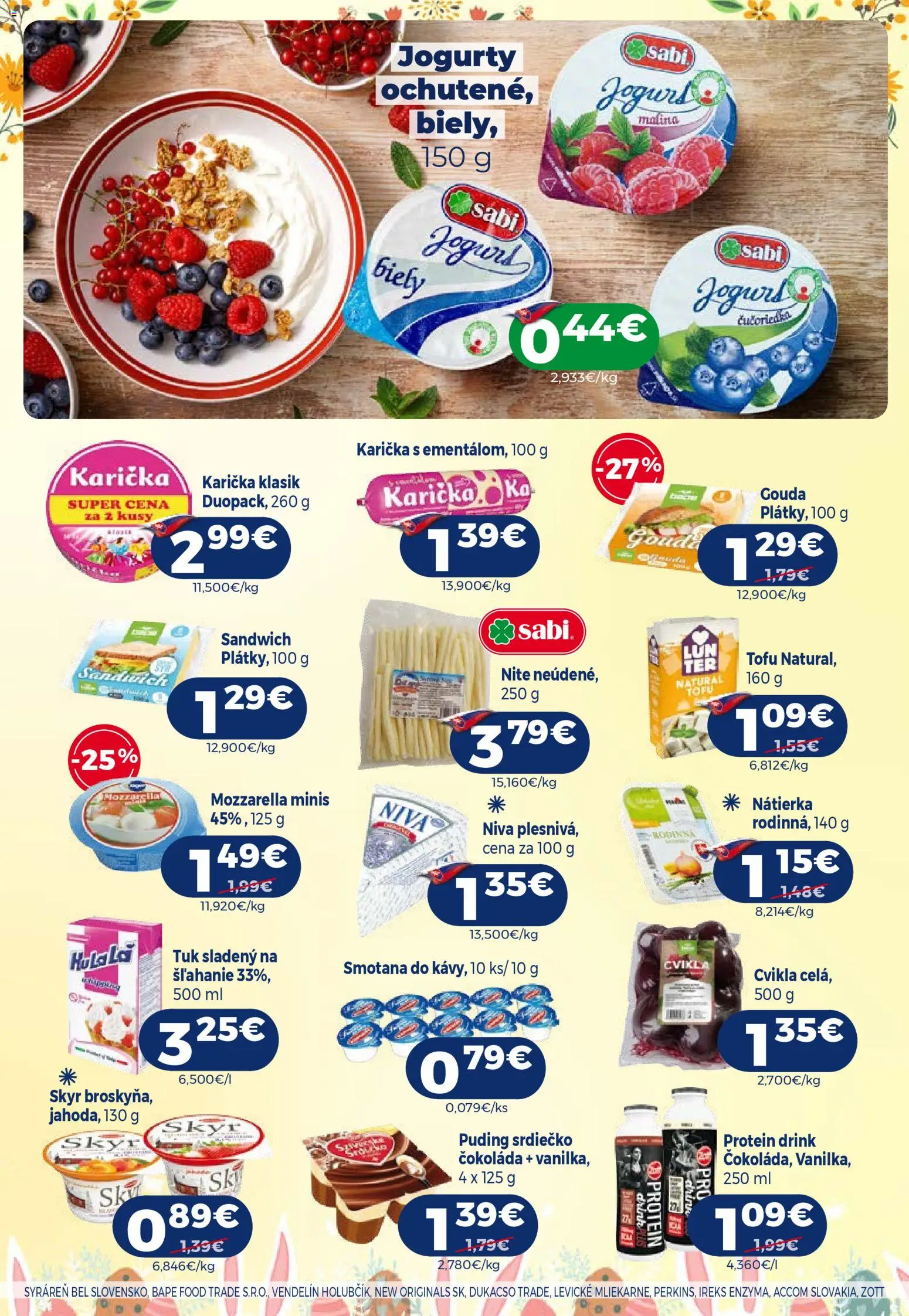 Milk Agro leták od 01.04.2026 » Pozrite si limitované zľavy a ušetrite ešte dnes! | Slovenská republika