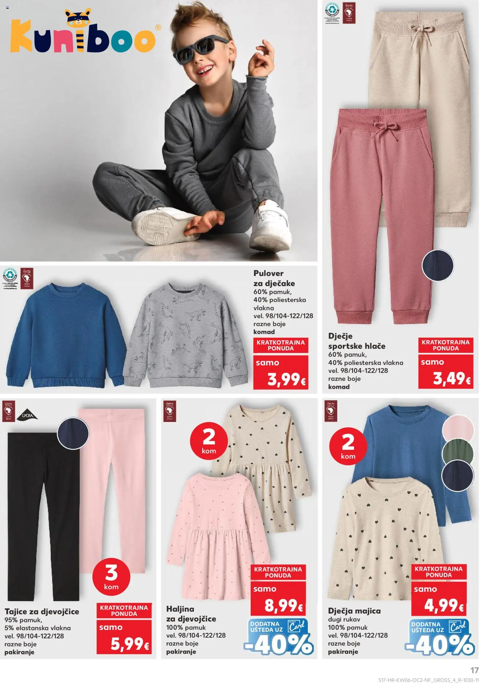 Kaufland katalog | vrijedi od 04.02.2026 | Stranica: 17 | Proizvodi: Majica, Hlače, Tajice, Haljina