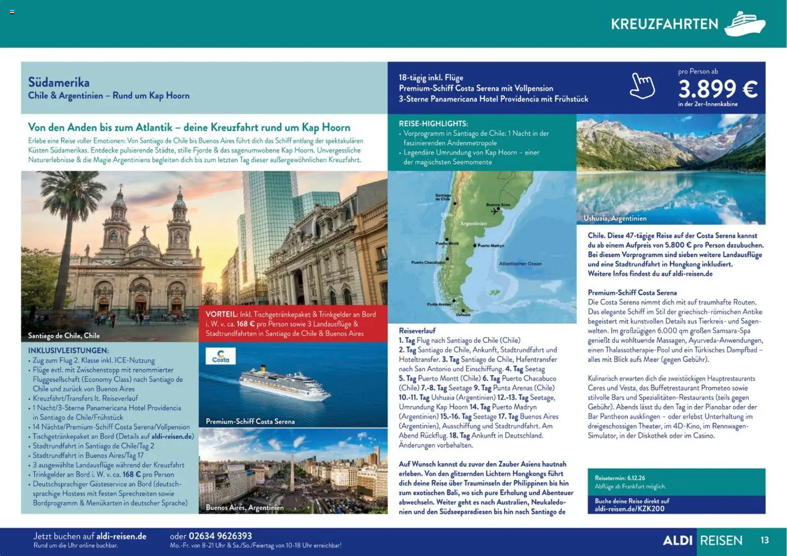 Aldi Reisen Unsere Traumreisen – gültig ab 01.01.2026 | Seite: 13