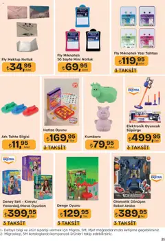 Migros Katalog - Migroskop - 21.08.2025 tarihinden itibaren geçerlidir | Sayfa: 135 | Ürünler: Robot, Yazı tahtası, Tahta silgisi