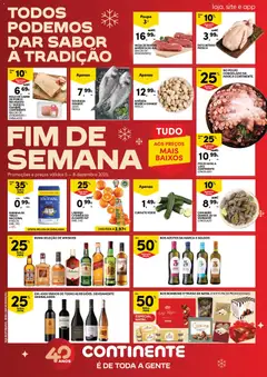 Pré-visualização Continente - Fim de Semana válido de 05.12.2025