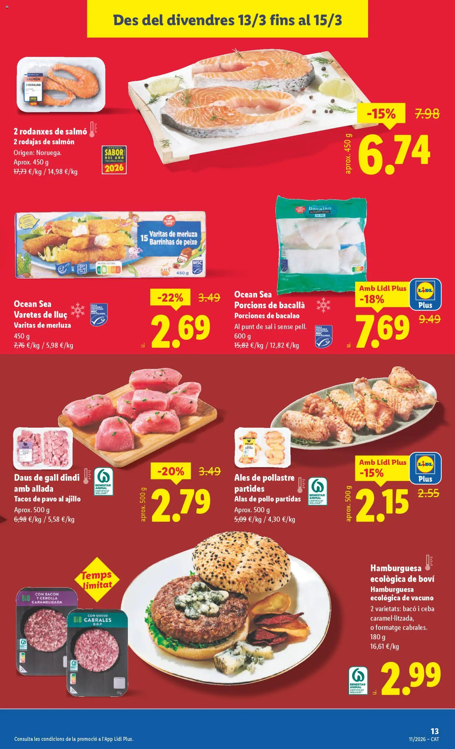 Lidl folleto │ válido desde el 09.03.2026 | Página: 31 | Productos: Queso, Tacos, Παγωμένο τσάι, Σοκολατούχο γάλα