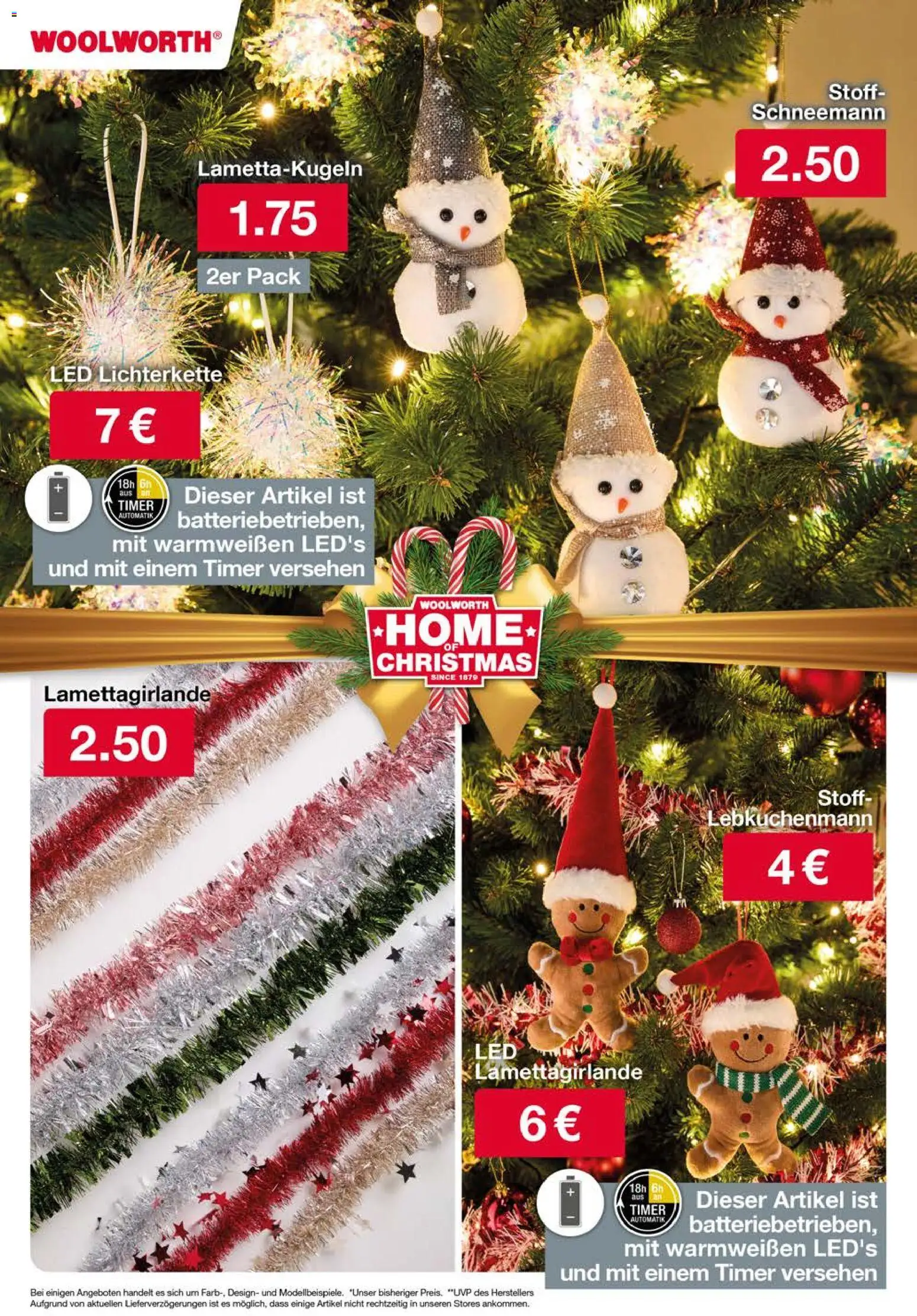 Woolworth  Weihnachtskatalog! gültig ab 24.10.2025 | Seite: 9