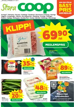 Coop Forum - erbjudanden - Förhandsvisning av reklamblad från butik Coop Forum aktuell från 03.11.2025