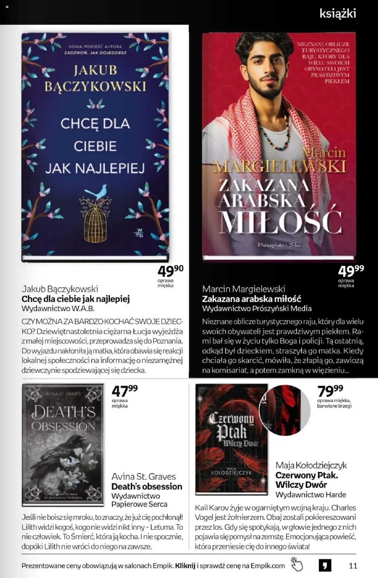 Empik promocje od 04.06.2025 | Strona: 11 | Produkty: Książki