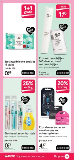  | Pagina: 60 | Producten: Tandenborstel, Mes, Kan, Pads
