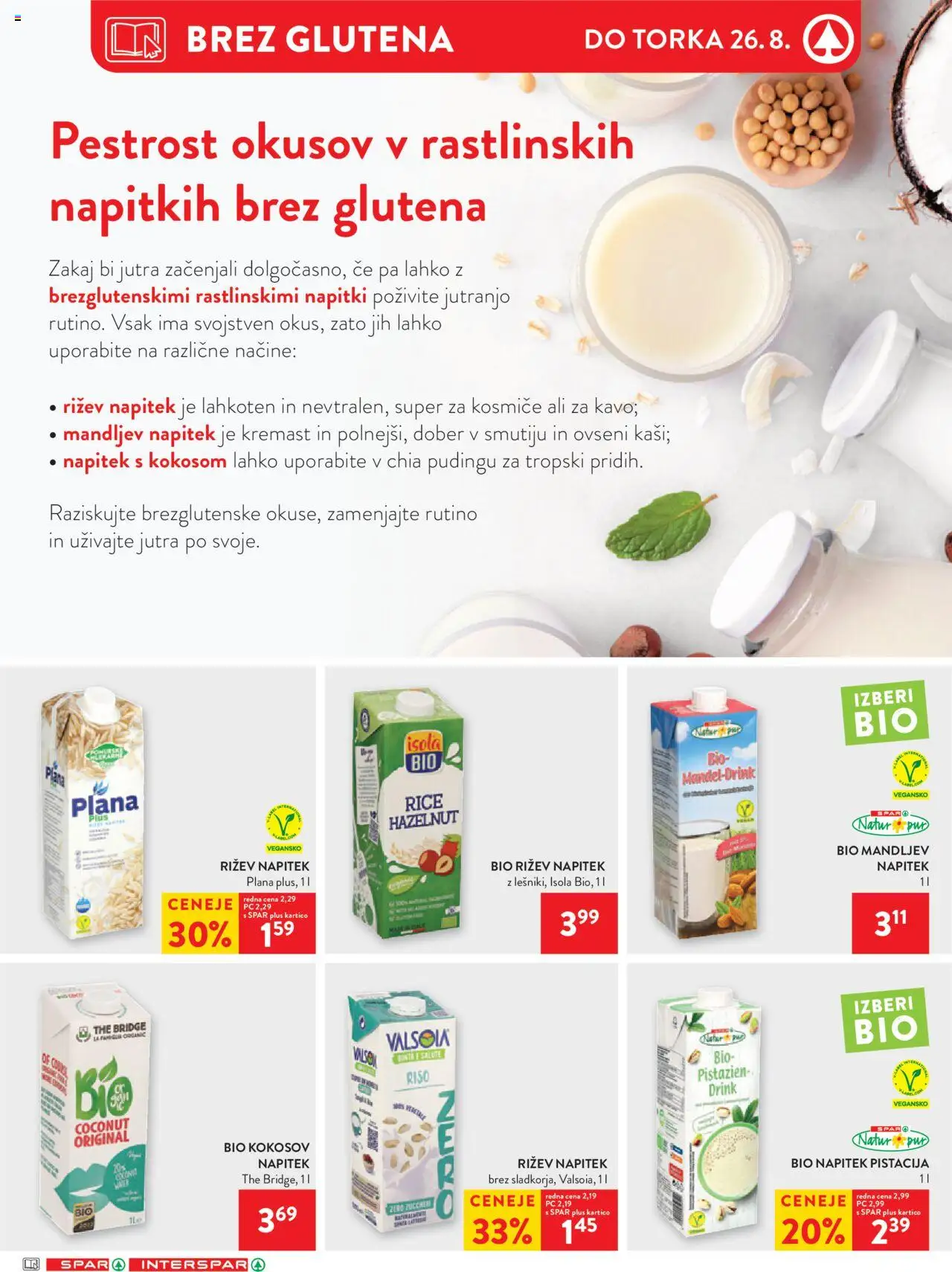 Spar katalog 34/25 │ velja od 20.08.2025 | Stran: 18 | Izdelki: Napitki