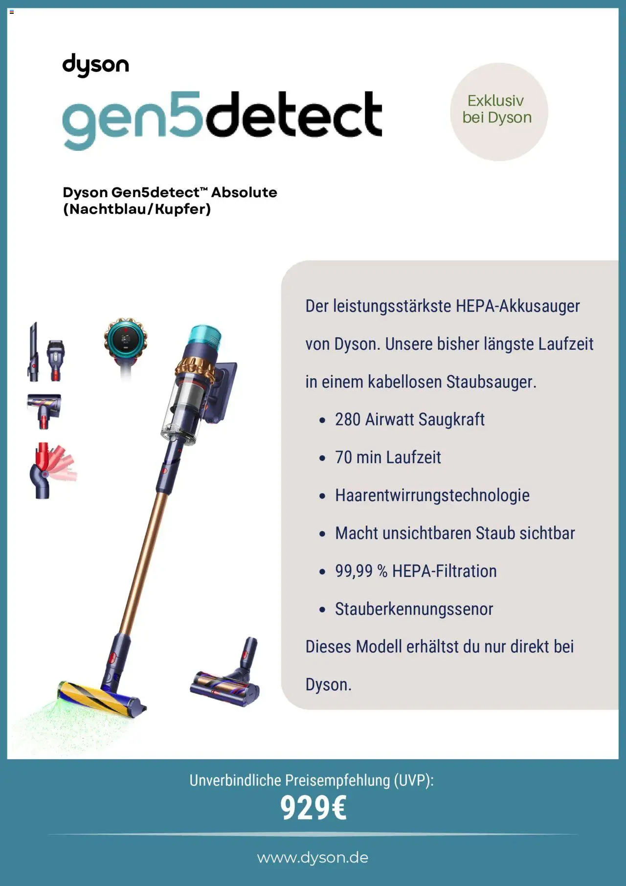 Dyson Prospekt 	 – gültig ab 09.09.2025 | Seite: 3 | Produkte: Dyson