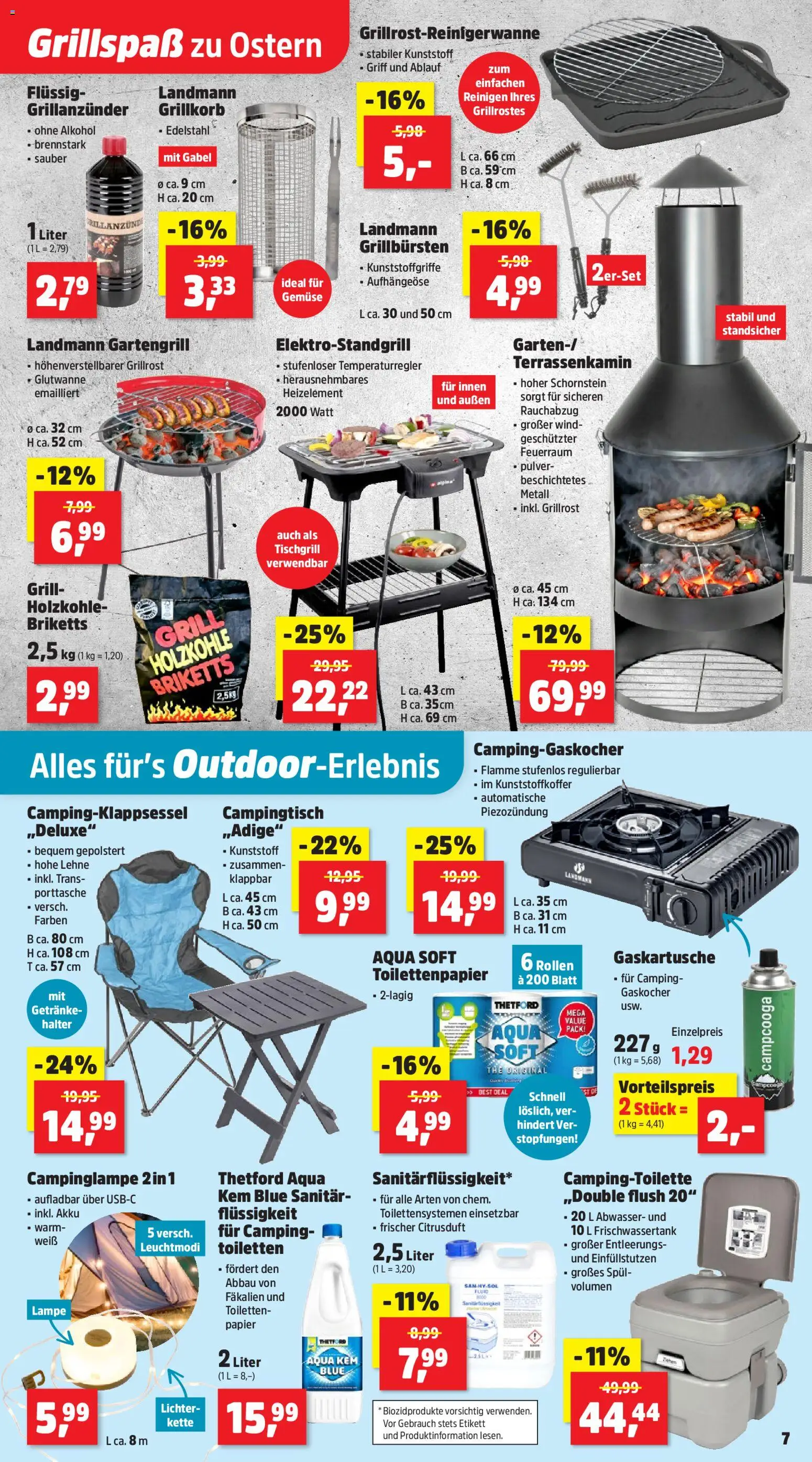 Thomas Philipps Prospekt – gültig ab 30.03.2026 | Seite: 9 | Produkte: Grill, Lampe, Gemüse, Toilettenpapier