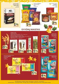 Koops leidinys galioja nuo 15.12.2025 | Puslapis: 17 | Prekių: Riešutai, Miltai, Traškučiai