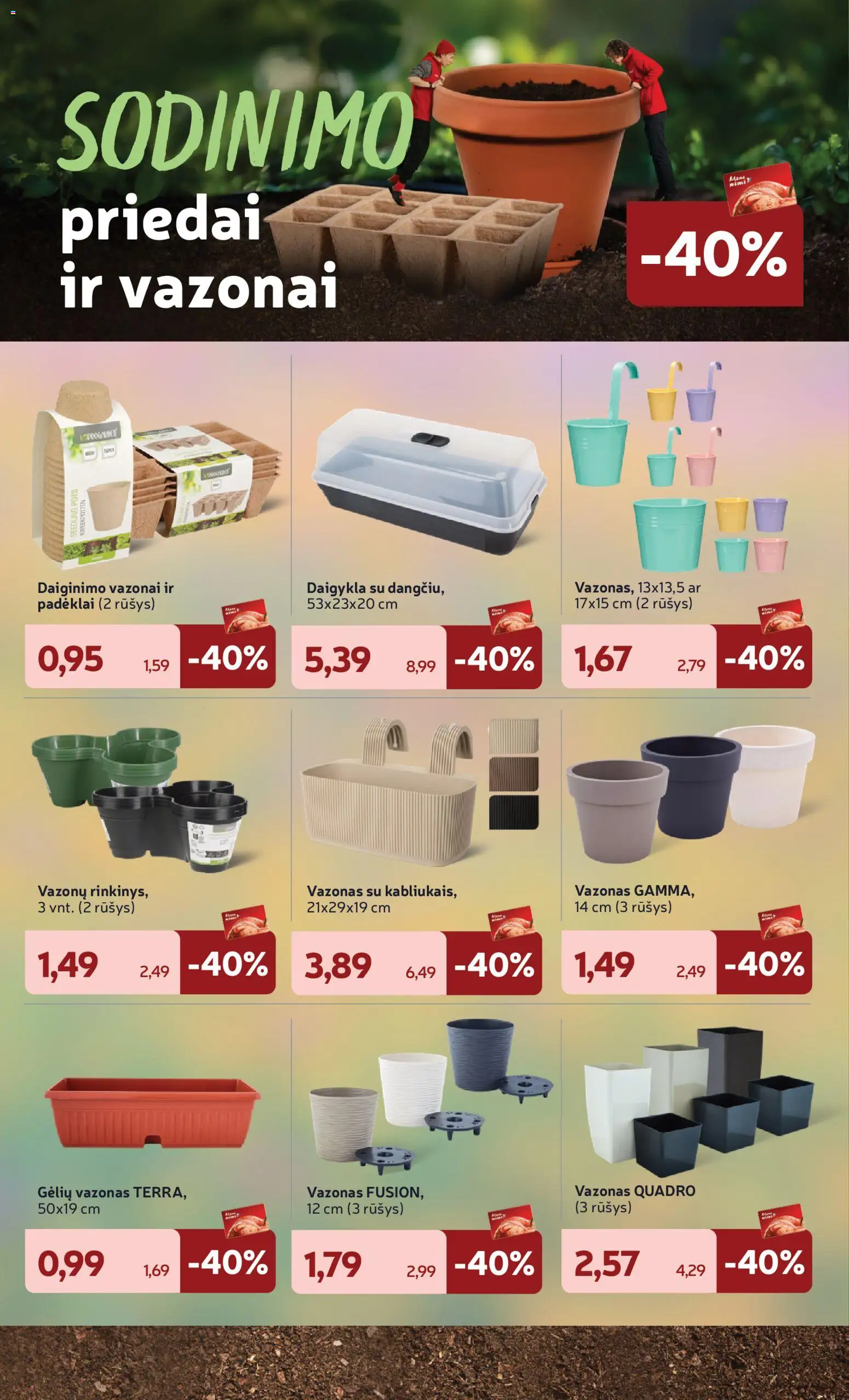 Rimi akcijos nuo 24.02.2026 | Puslapis: 30 | Prekių: Vazonas