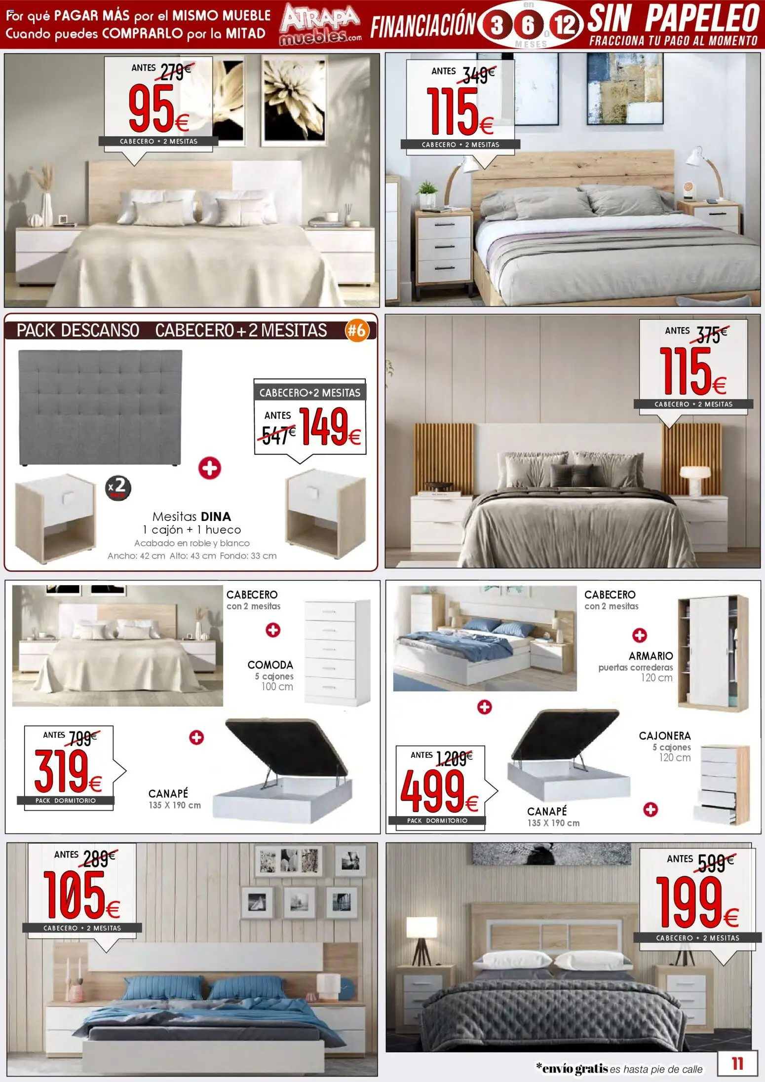 Atrapa Muebles - Black Friday │ válido desde el 14.11.2025 | Página: 15 | Productos: Cajonera, Armario