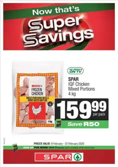 KWIKSPAR specials catalogue – valid from 09.02.2026 | Page: 2 | Products: TV, Chicken