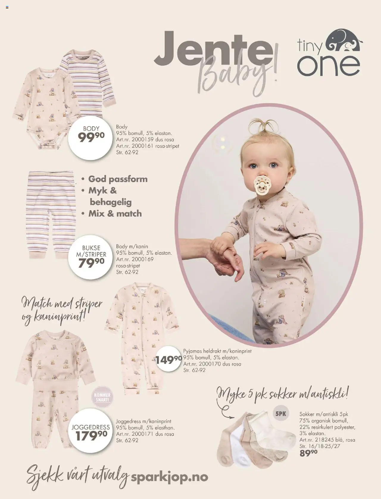 {H1} | Side: 3 | Produkter: Body, Sokker, Capsule de café, Joggedress