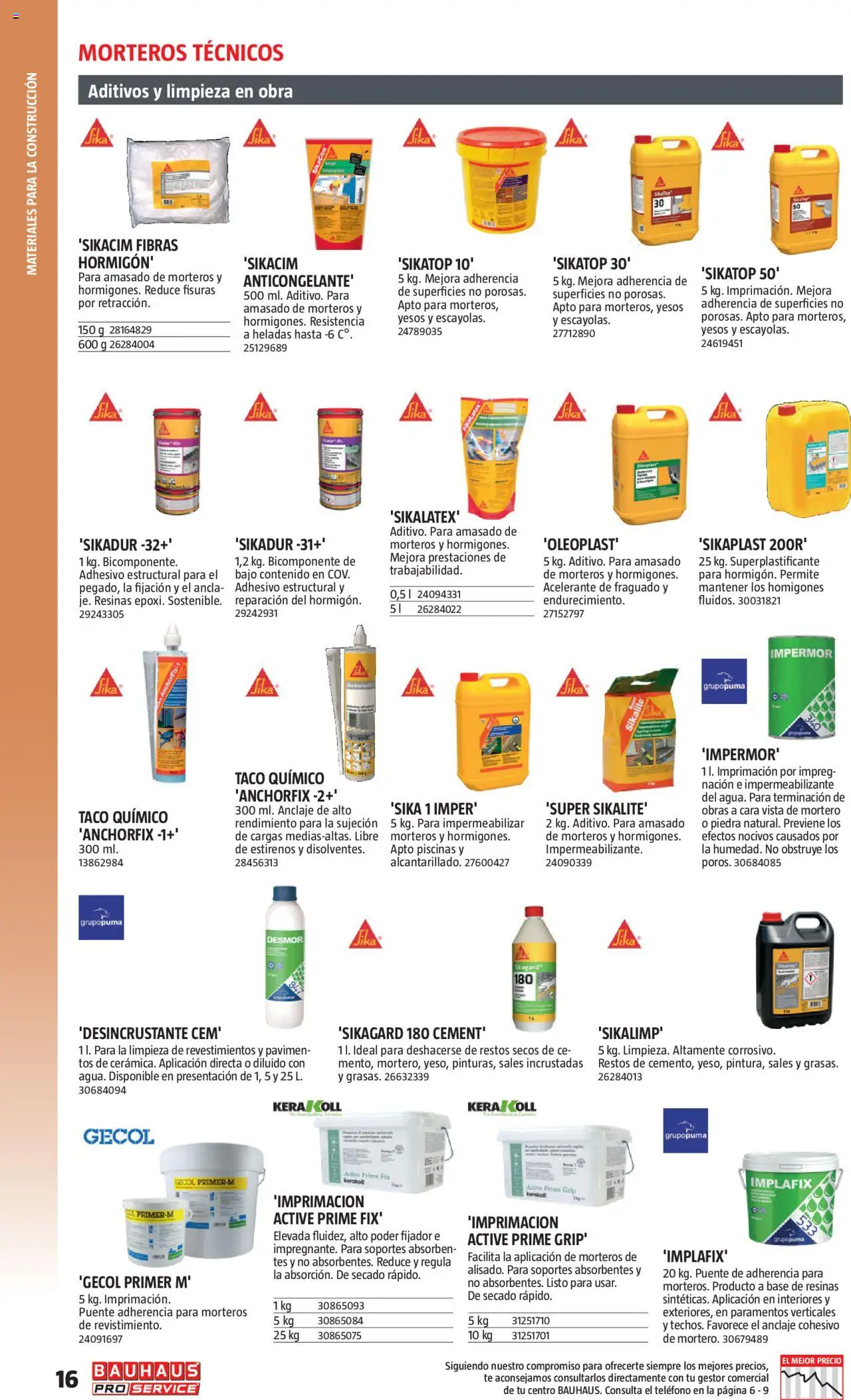 Bauhaus - ProService  │ válido desde el 24.02.2025 | Página: 16 | Productos: Té, Teléfono