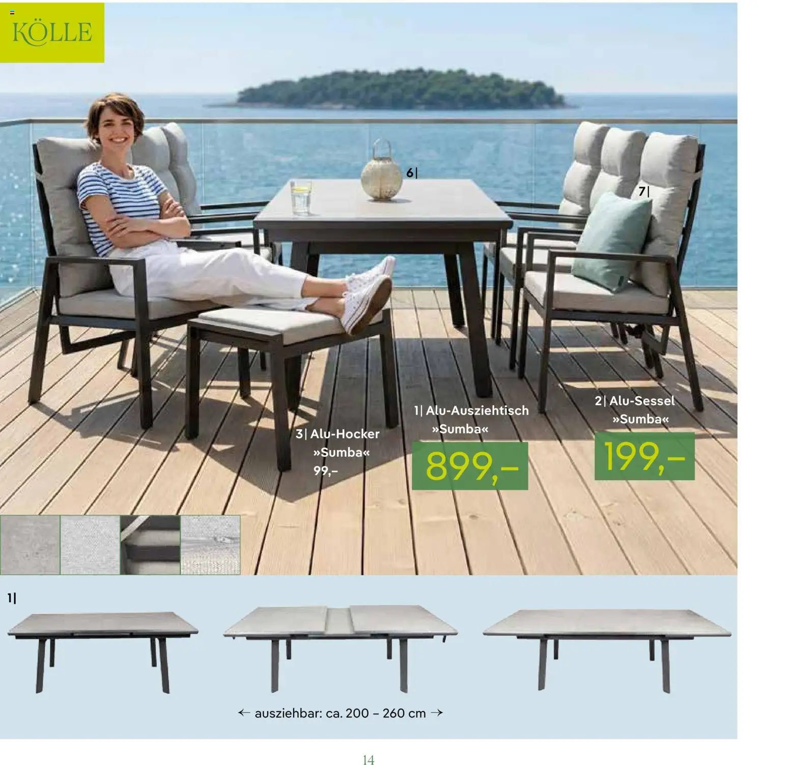 Pflanzen-Kölle GARTENMÖBEL 2026 – gültig ab 07.03.2026 | Seite: 14