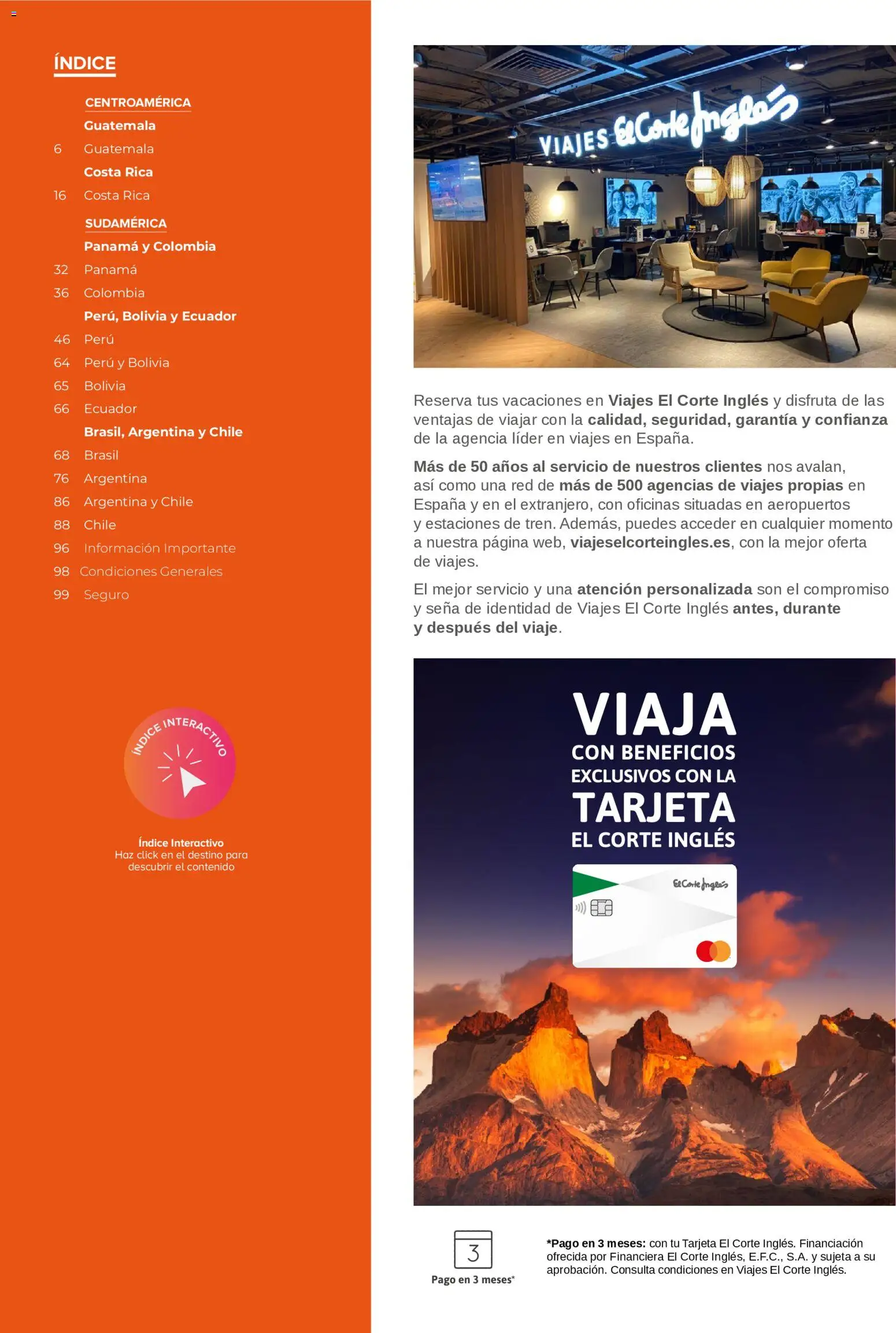 Viajes El Corte Inglés Centroamérica y Sudamérica │ válido desde el 01.01.2026 | Página: 2