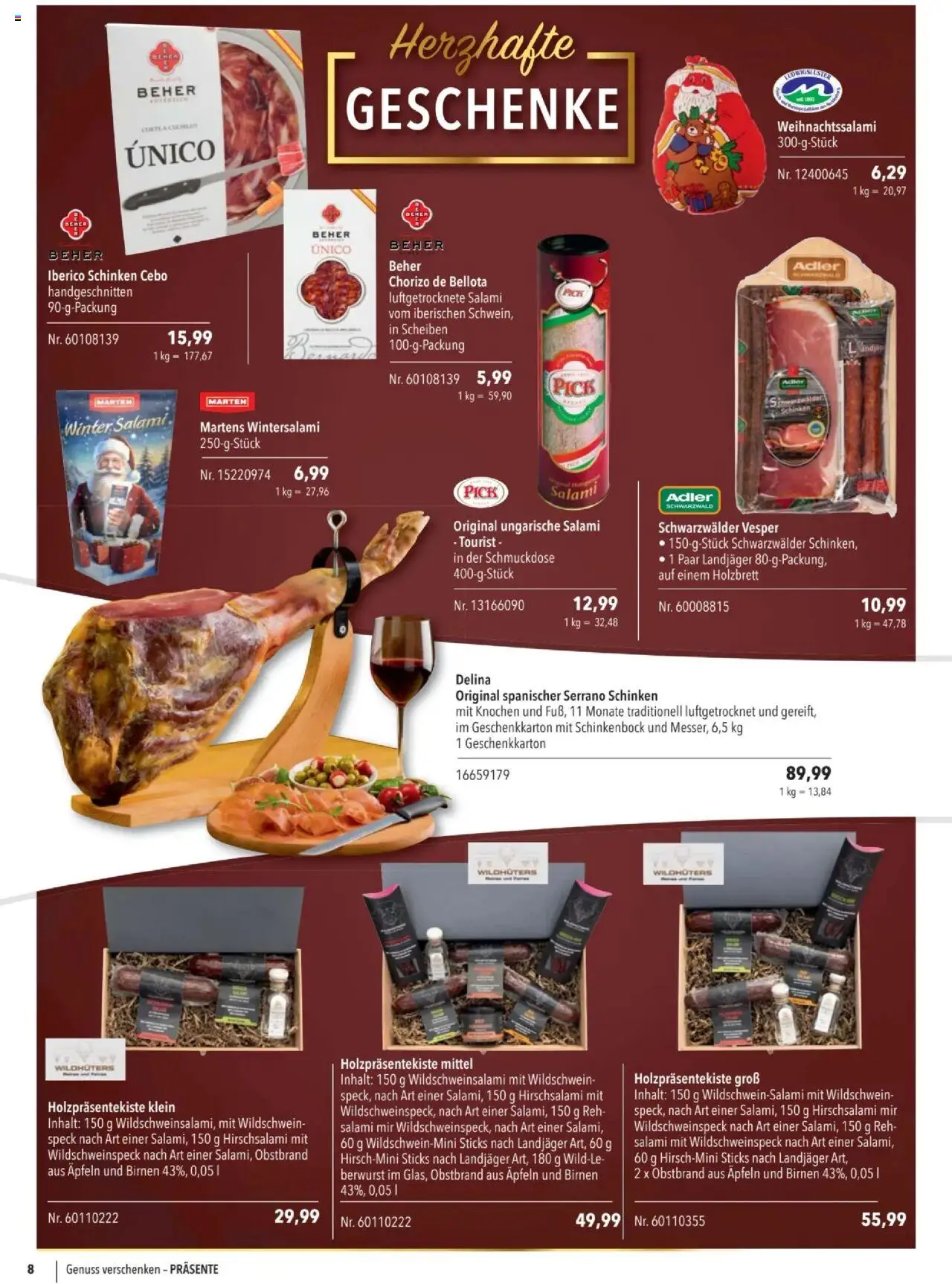 CITTI tilbudsavis – gyldig fra 22.10.2025 | Side: 8 | Produkter: Salami