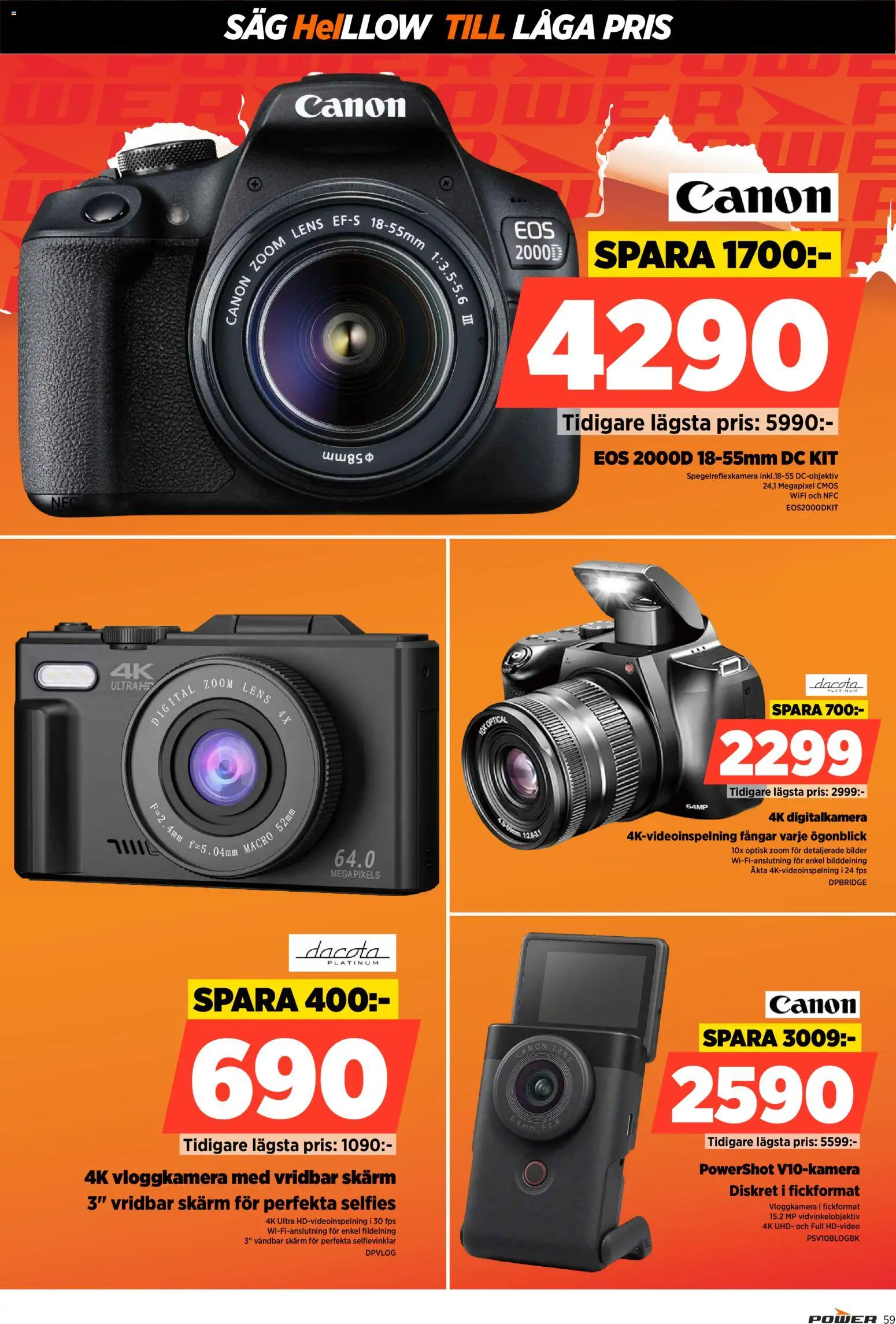 Power reklamblad aktuell från 08.12.2025 | Sida: 59