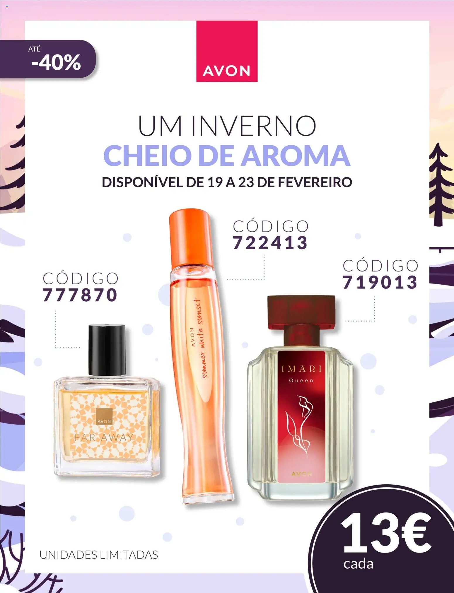 Avon - Um inverno cheio de aroma │ válido de 19.02.2026 | Página: 3 | Produtos: Perfume