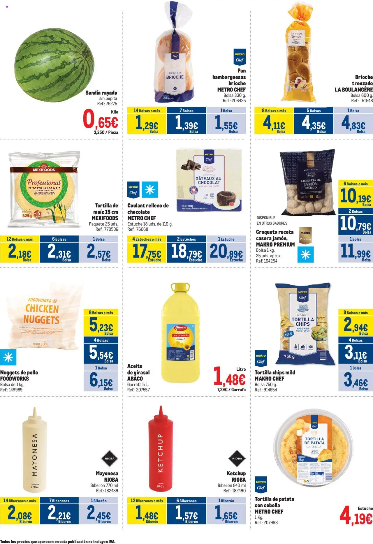 Makro - Fiestas de Elche │ válido desde el 04.08.2025 | Página: 2 | Productos: Aceite, Chocolate, Jamón, Παγωμένο τσάι