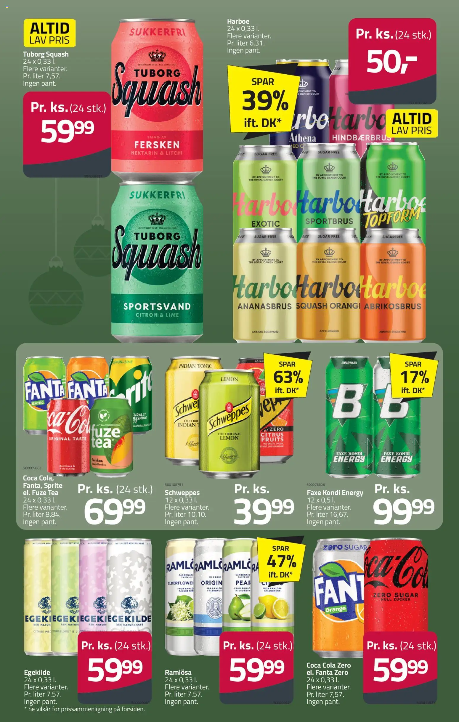 Fleggaard tilbudsavis – gyldig fra 05.11.2025 | Side: 4 | Produkter: Ananas, Coca Cola, Coca Cola Zero, Squash