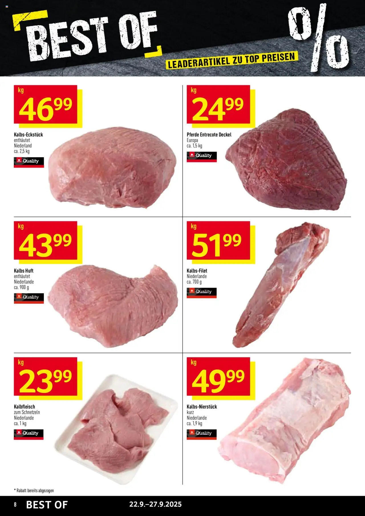 Prodega Aktionen – gültig ab 22.09.2025 | Seite: 8 | Produkte: Top