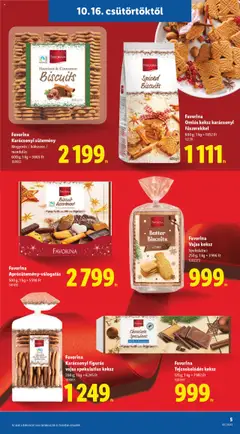 Favorina Karácsonyi sütemény, Mogyorós / kókuszos / mandulás 600 g - amely érvényes a következő dátumtól: 16.10.2025 | Oldal: 5 | Termékek: Sütemény, Keksz