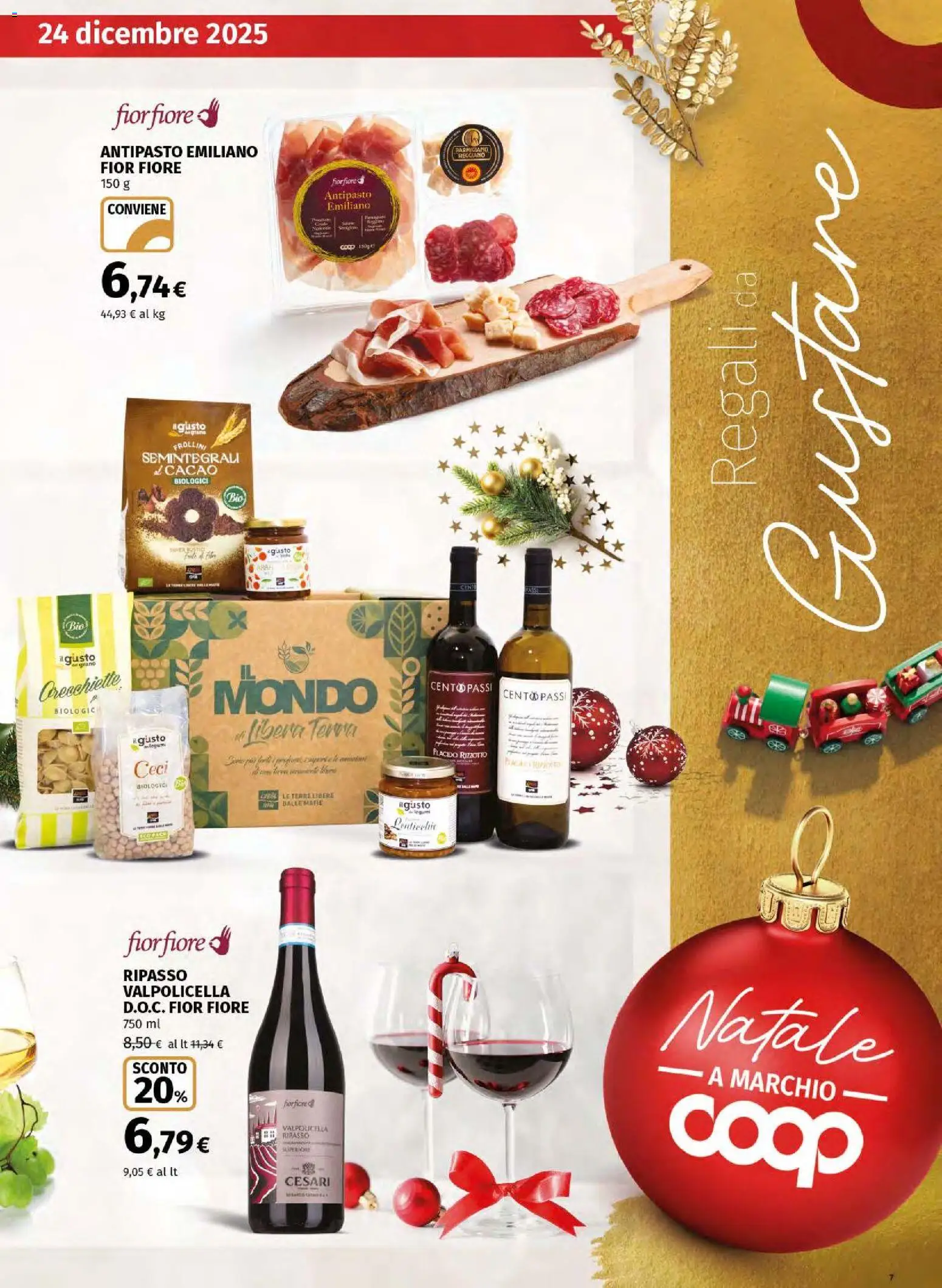 Volantino Ipercoop del 20.11.2025 | Pagina: 7 | Prodotti: Ceci, Orecchiette, Frollini, Terra