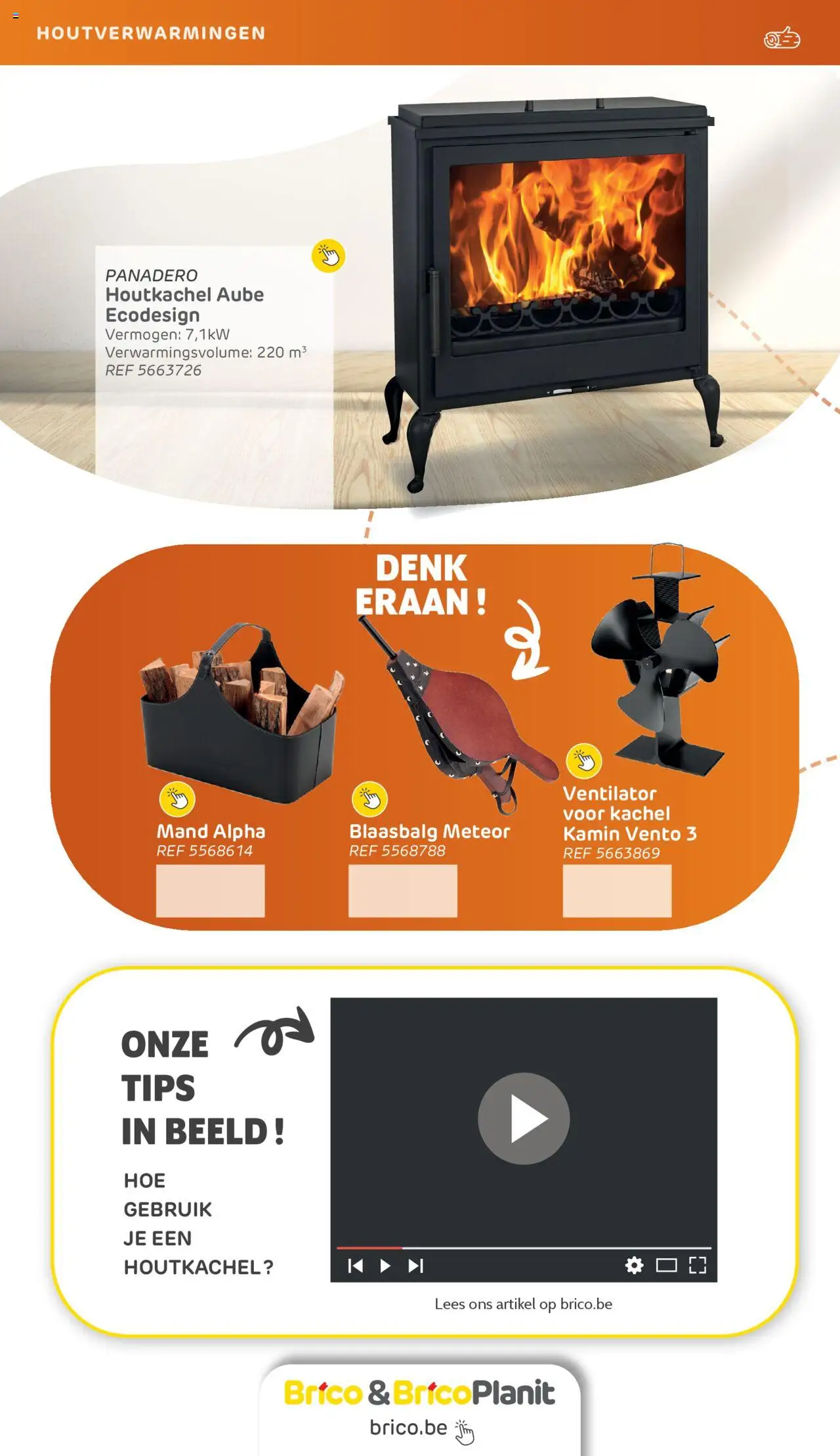  | Pagina: 10 | Producten: Kachel, Ventilator, Mand