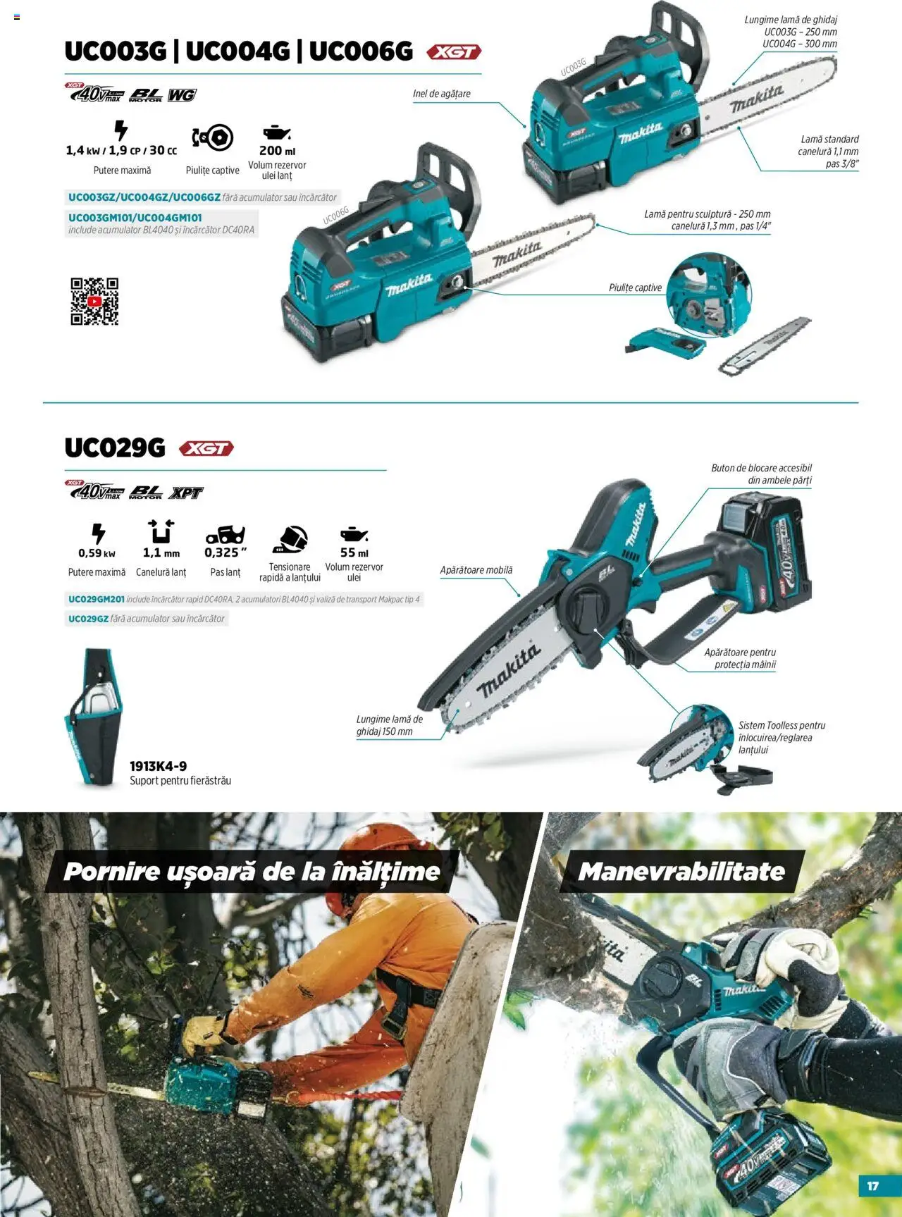 Noul catalog Makita – valabil de la 14.05.2025 | Pagină: 17 | Produse: Valiză, Încărcător, Inel, Ulei