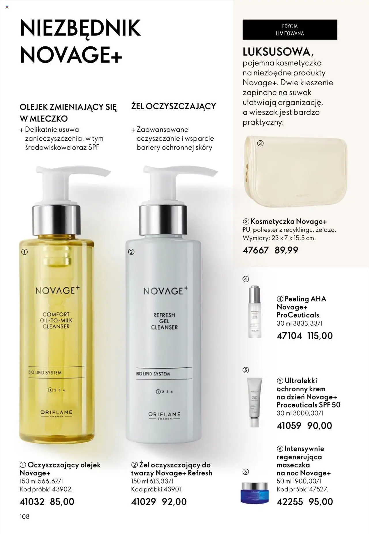 Oriflame Black Friday od 12.11.2025 | Strona: 108 | Produkty: Wieszak, Peeling, Krem