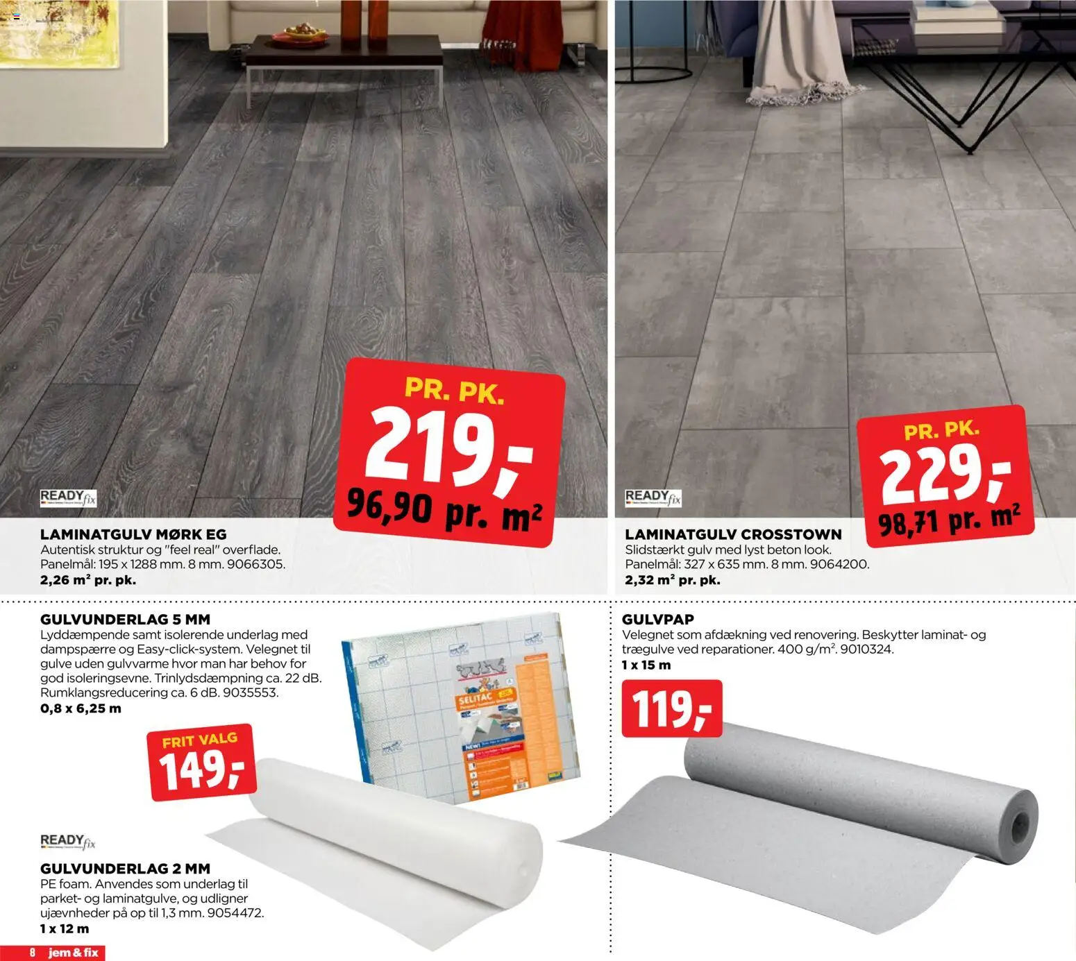 Jem & fix tilbudsavis – gyldig fra 26.10.2025 | Side: 8 | Produkter: Søm