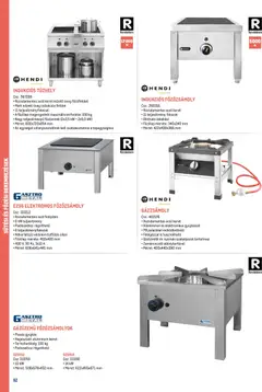 Metro Gasztronómia - amely érvényes a következő dátumtól: 18.02.2026 | Oldal: 82 | Termékek: Főzőlap, Tűzhely