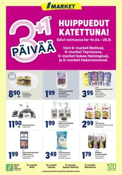 S-market-mainoslehti voimassa 24.09.2025 alkaen