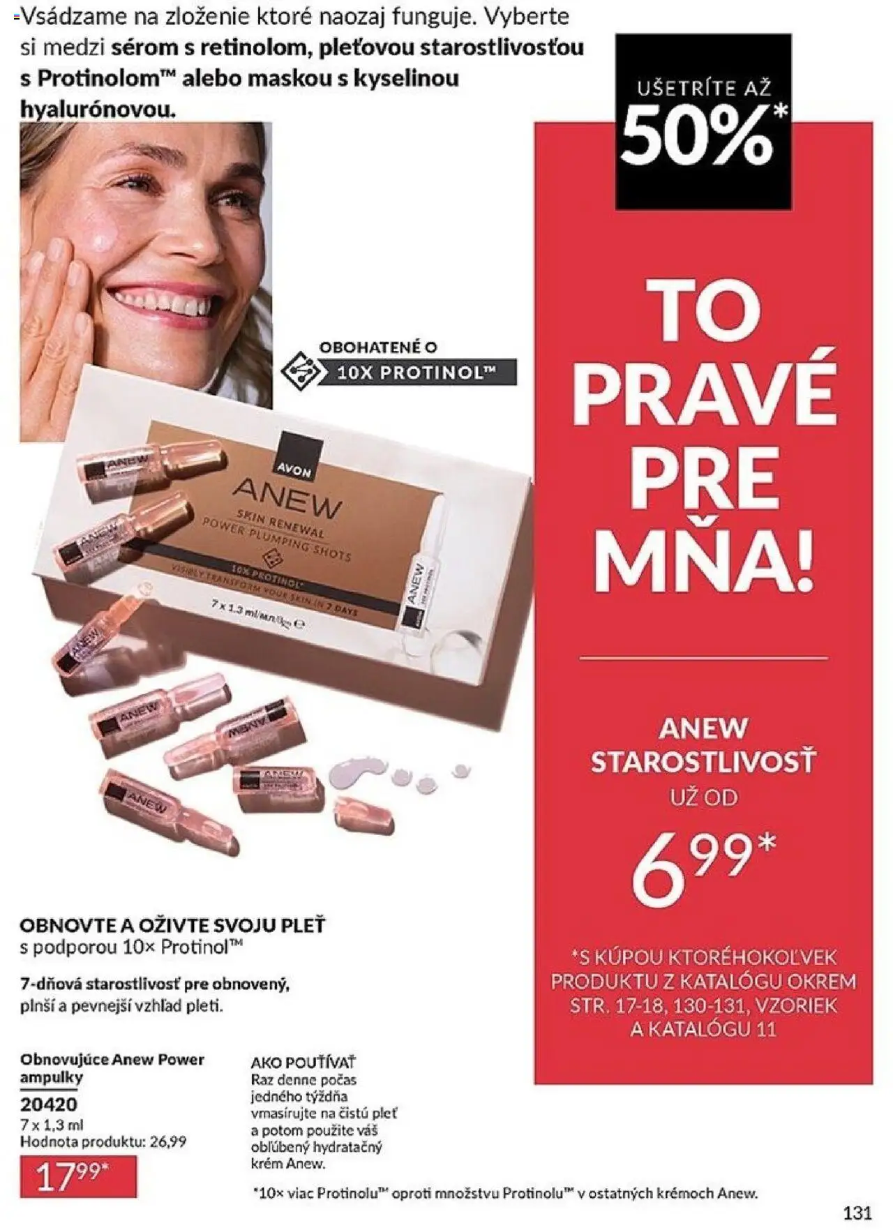Nové Avon akcie – leták je platný od 01.10.2025 | Strana: 131 | Produkty: Krém