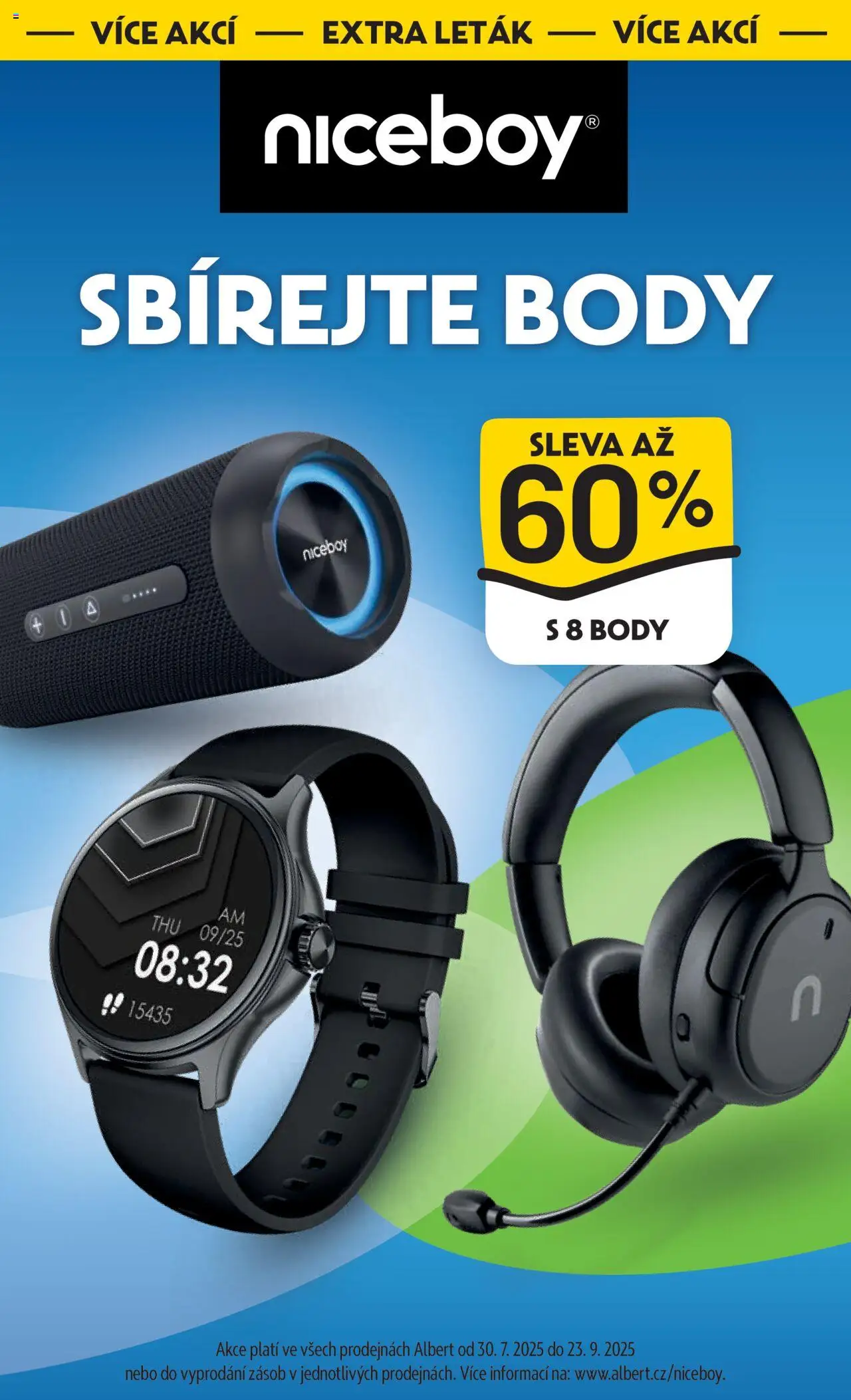 Albert leták - Hypermarket - Morava od 06.08.2025 | Strana: 59 | Produkty: Niceboy, Body