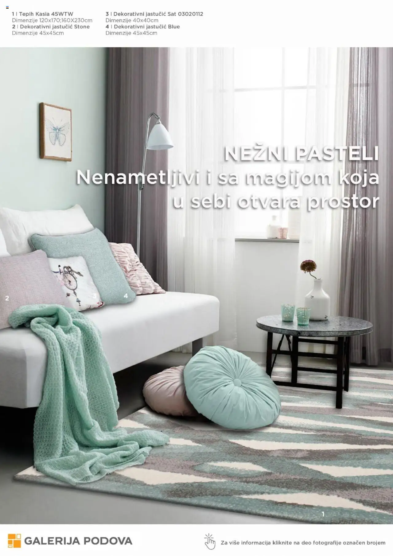 Galerija Podova katalog - važi od 20.05.2025 | Strana: 12 | Proizvode: Tepih