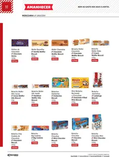 Pré-visualização Recheio Amanhecer válido de 11.07.2024 | Página: 32 | Produtos: Avelãs, Bolachas, Chocolate, Nata