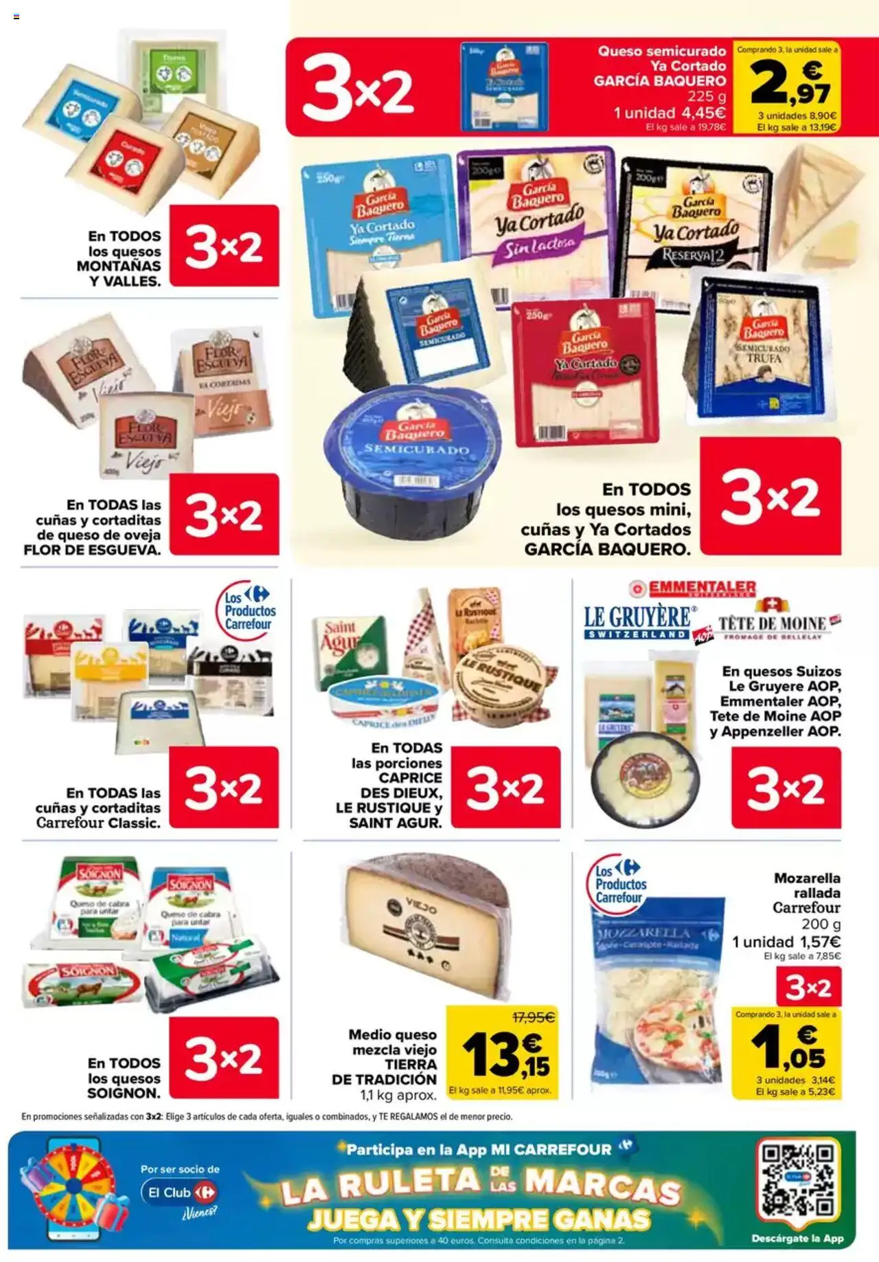 Carrefour folleto │ válido desde el 27.05.2025 | Página: 15 | Productos: Queso de oveja, Queso, Té, Juega