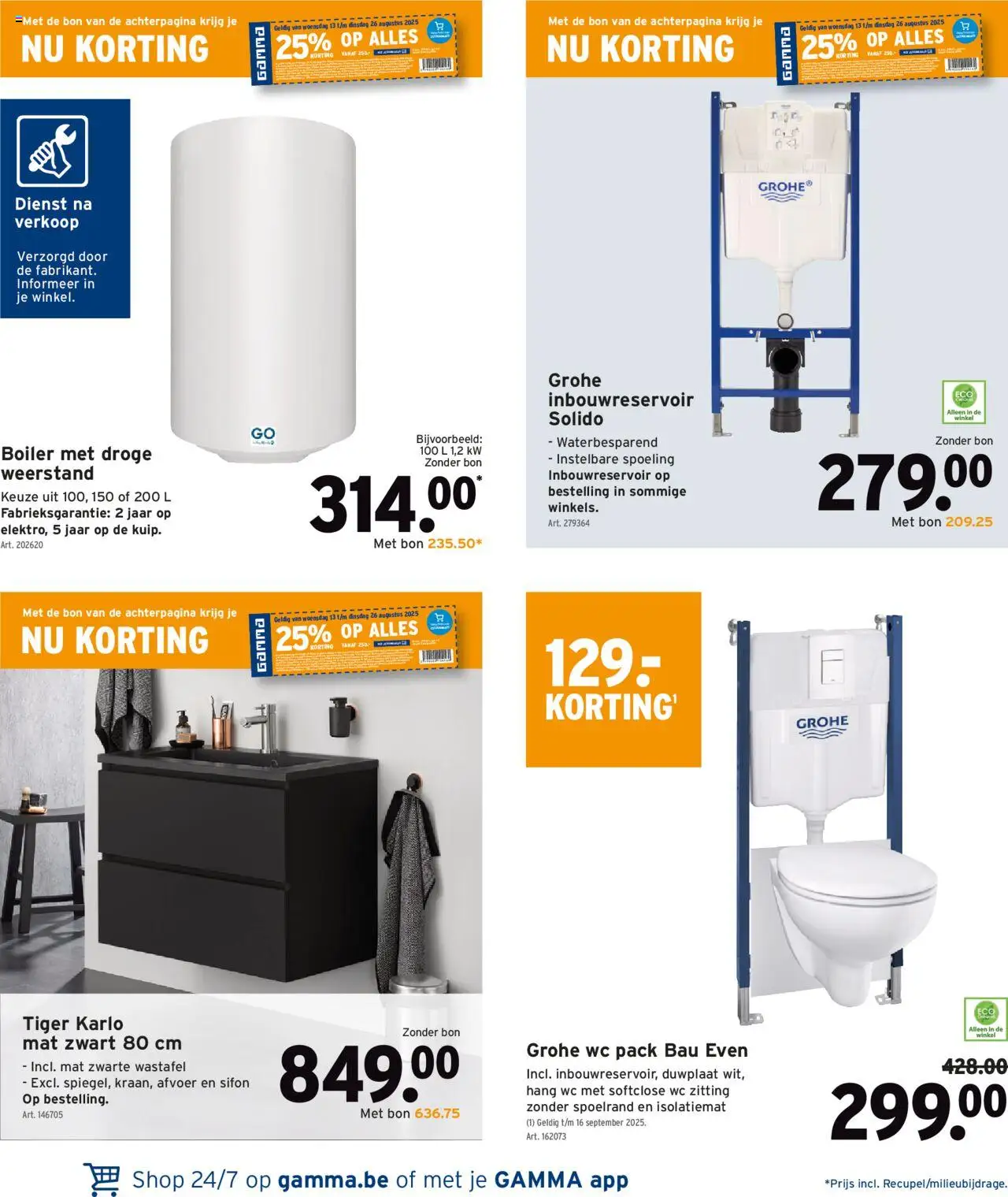  | Pagina: 24 | Producten: Wc, Zitting