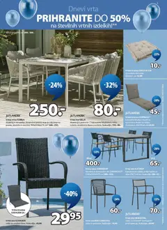JYSK katalog akcije – veljaven od 22.04.2026 | Stran: 3 | Izdelki: Vrtni stol, Blazina, Miza, Stol