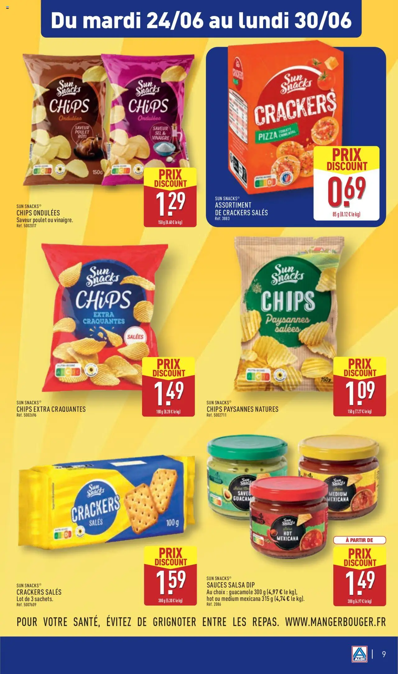  | Page: 12 | Produits: Crackers, Vinaigre, Pizza, Chips