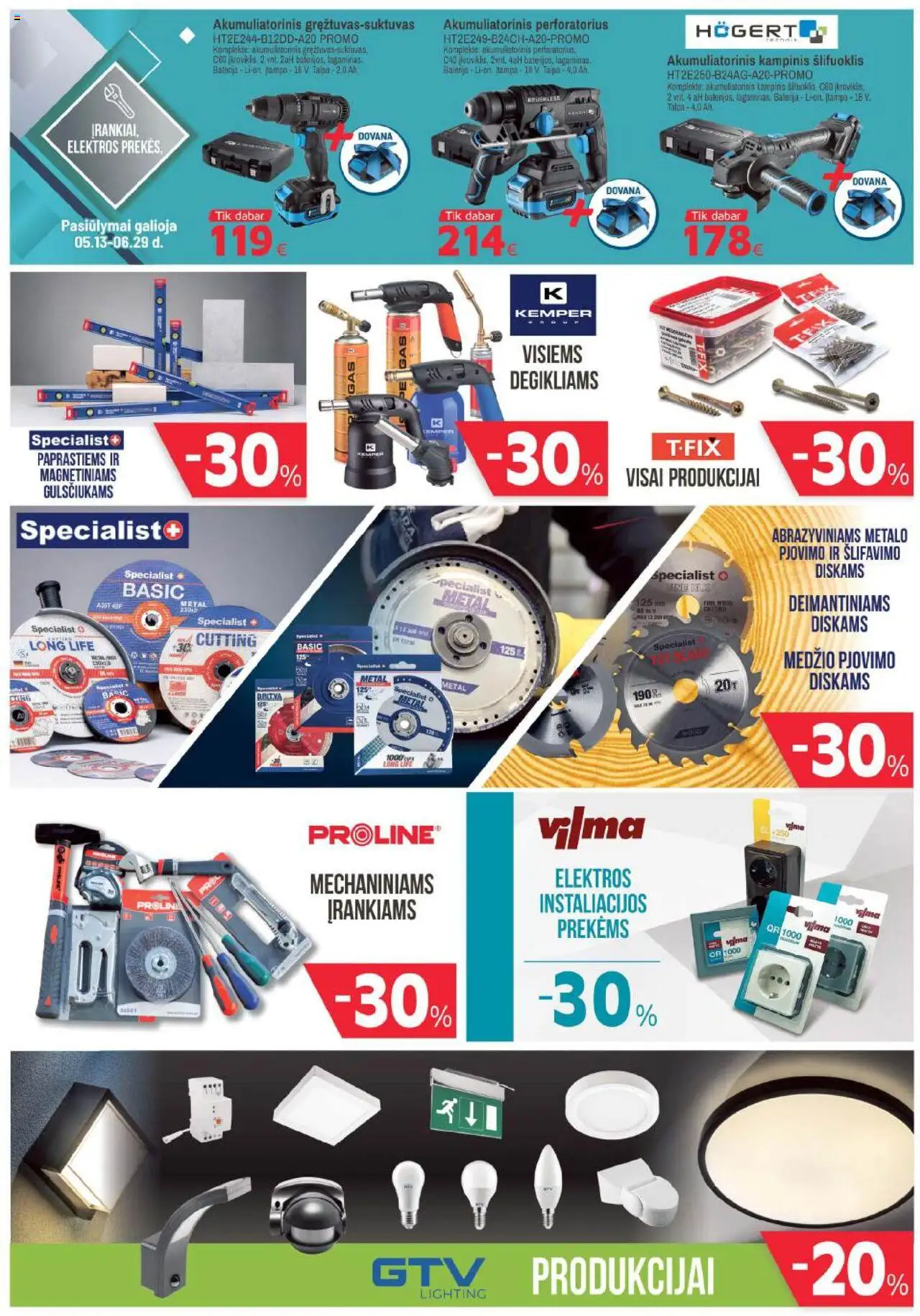 BIKUVA leidinys│galioja nuo 13.05.2025 | Puslapis: 6 | Prekių: Baterija
